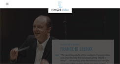 Desktop Screenshot of francoisleleux.com