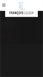 Mobile Screenshot of francoisleleux.com